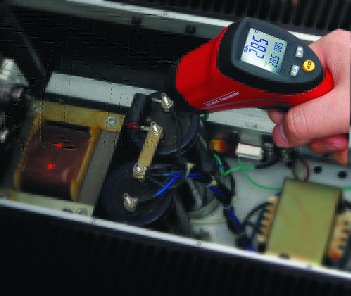 Industrie Thermomètre infrarouge Thermomètre numérique haute température  Gm1850 200 ~ 1850 degrés C (392 ~ 3362 F)